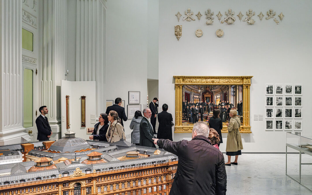 Exhibition Design for “Eduardo de Adaro. The Architecture of Banco de España” at Sala Chaflán, Cibeles